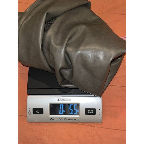 Wilfred Free Brown Faux Leather Stretchy High-Waisted Leggings Women's Size XS - Picture 9 of 9